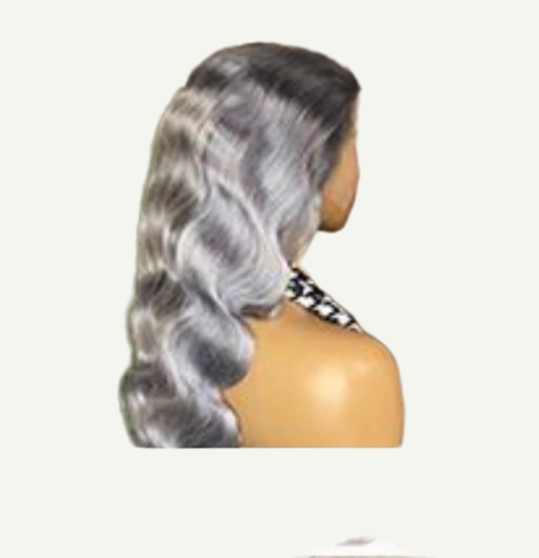 26” Inch Grey BW Lace Closure Wig