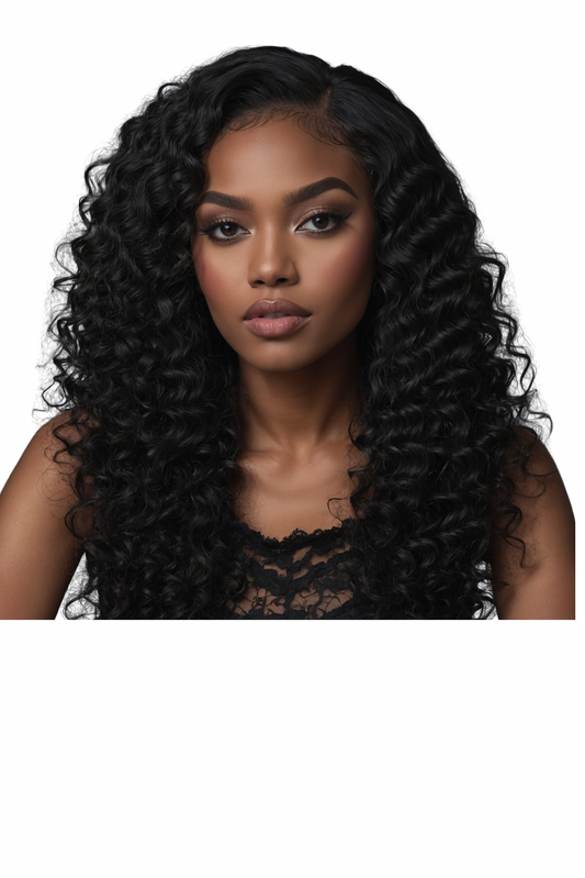 HD Lace Front Wig - Deep Wave - 20 Inches