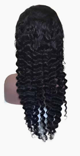 Deep Wave Lace Closure Wig