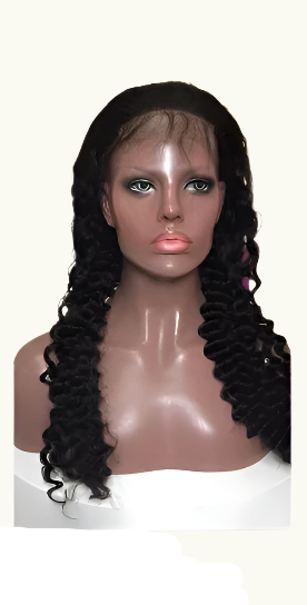 Deep Wave - Lace Closure Wig front 20 Inches